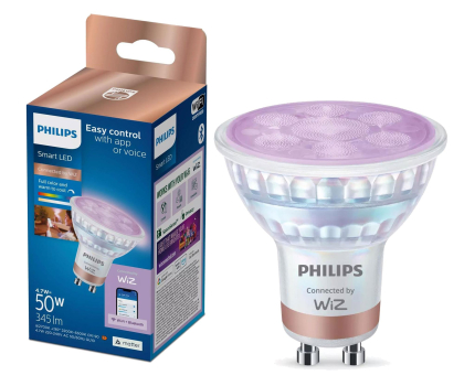 Inteligentne oświetlenie Philips Inteligentna Żarówka LED GU10 RGB Reflektor 50W 2200-6500K